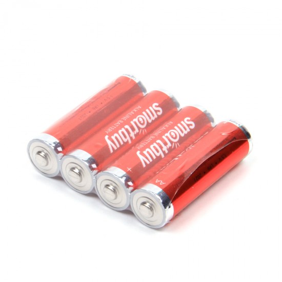 Батарейки АА SmartBuy LR6 bulk 40 (блистер 4 шт), арт.010362