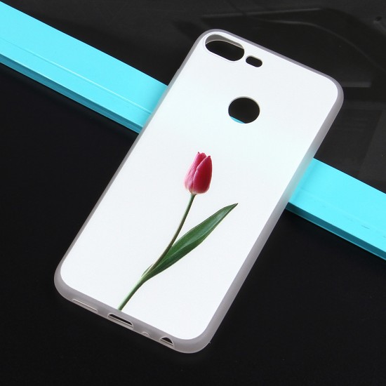 Чехол ТПУ с цветами для Huawei Honor 9 Lite, арт.010775