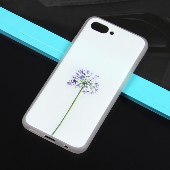 Чехол ТПУ с цветами для Huawei Honor 10, арт.010777
