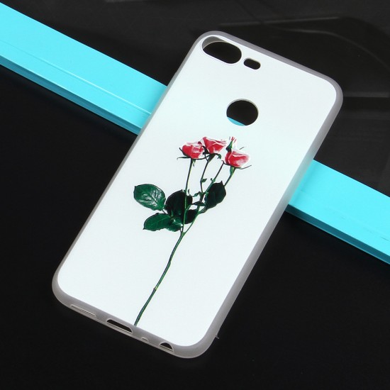 Чехол ТПУ с цветами для Huawei Honor 9 Lite, арт.010776