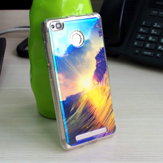 Панель ТПУ Blue Shine для Xiaomi Redmi 3S, арт.009567