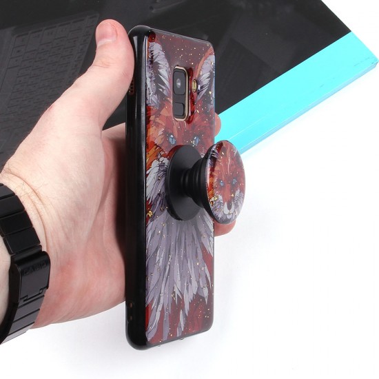 Чехол ТПУ с попсокетом для Samsung Galaxy A8 (2018), арт.010894