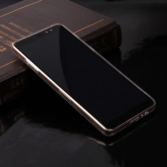 Панель ТПУ Blue Shine со стразами для Samsung Galaxy A8+ (2018), арт.010444-1