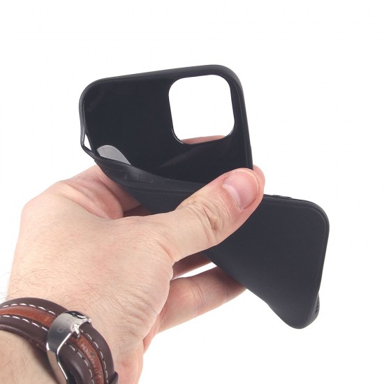 Чехол для iPhone 12 Mini черный силиконовый с защитой камеры, арт.012424