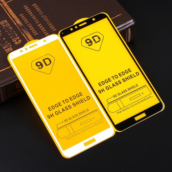 Защитное стекло Full Glue для Huawei Honor 7A Pro/Y6 Prime (2018) в тех.упак. (10 шт), арт.010630-10