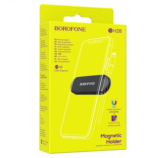 Автомобильный держатель черный Borofone BH28, арт.013308