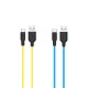 USB - micro USB дата кабель HOCO X21 Plus, 1 м, арт.011657