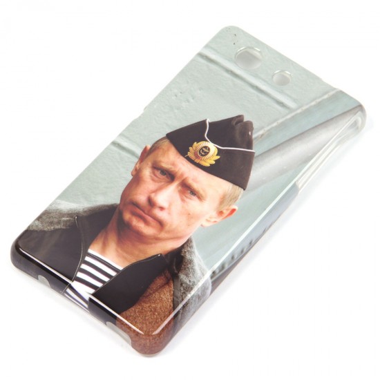 Чехол ТПУ Путин для Sony Xperia Z3 Compact/mini, арт.008519