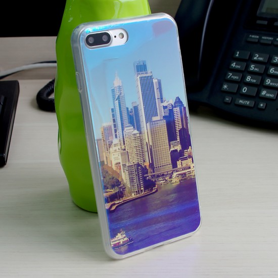 Панель ТПУ Blue Shine для iPhone 7 plus, арт.009564