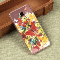 Силиконовый чехол с цветами для Samsung Galaxy A5 (2016), арт. 009619