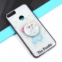Чехол ТПУ с попсокетом для Huawei P Smart, арт.010898