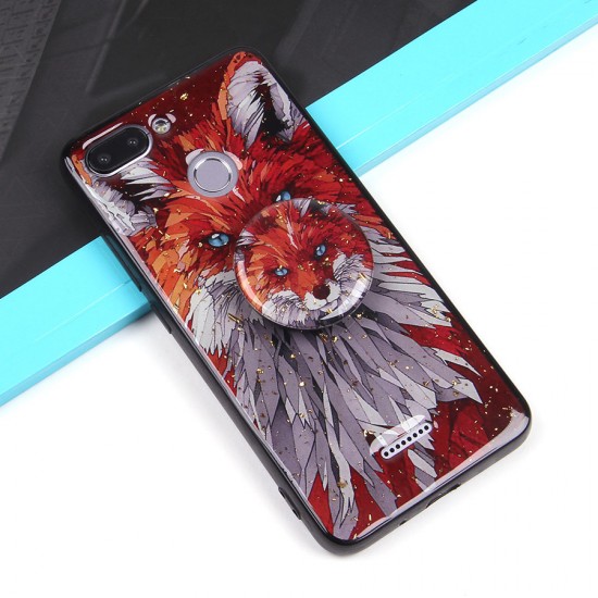 Чехол ТПУ с попсокетом для Xiaomi Redmi 6, арт.010894