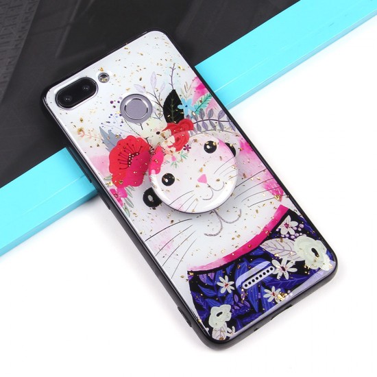Чехол ТПУ с попсокетом для Xiaomi Redmi 6, арт.010896