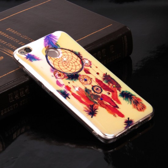 Панель ТПУ Blue Shine со стразами для Xiaomi Redmi 4X, арт.010436-1