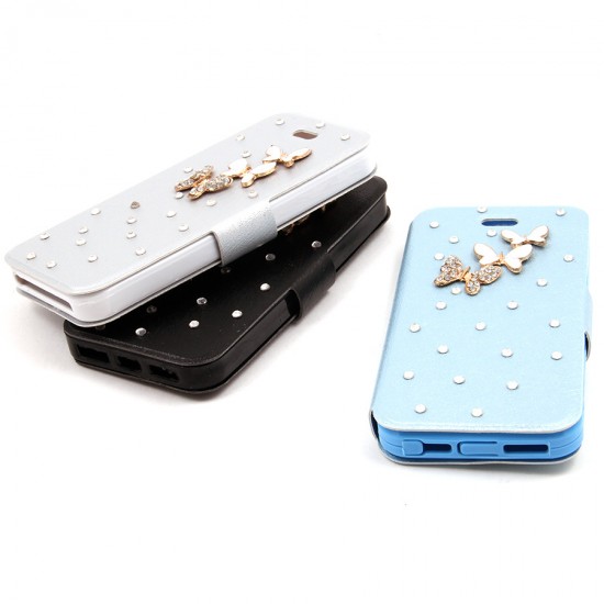 Чехол Fashion Case со стразами для iPhone 5/5S, арт.007384