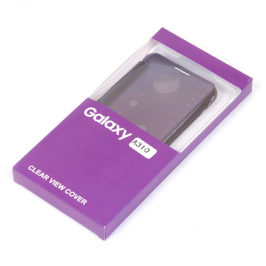 Чехол-книжка Clear View для Samsung Galaxy A3 (2016), арт.009123