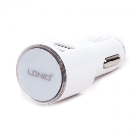 Автомобильное зарядное устройство 2 в 1 LDNIO DL-C29 micro USB, арт.010122