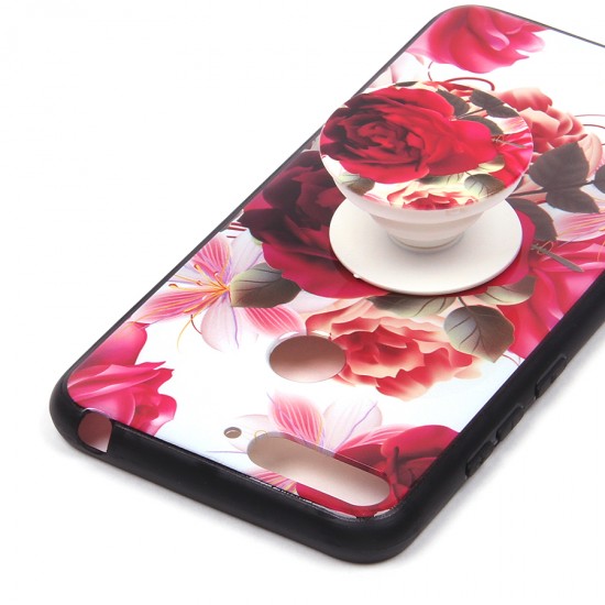 Чехол ТПУ с попсокетом для Huawei Honor 7A Pro/Y6 Prime (2018), арт.010680