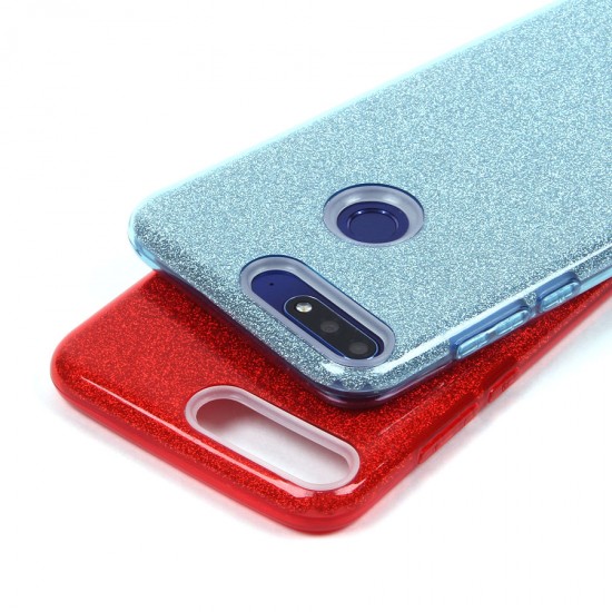 Чехол ТПУ с блестками для Huawei Honor 7С Pro/Y7 Prime (2018), арт.010028
