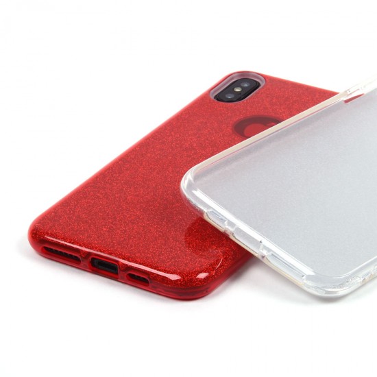 Чехол ТПУ с блестками для iPhone XS Max, арт.010028