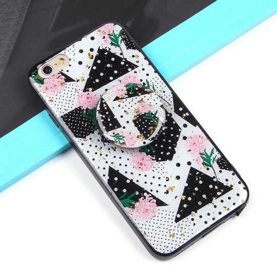 Чехол ТПУ с попсокетом для iPhone 6/6S, арт.010899