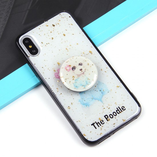 Чехол ТПУ с попсокетом для iPhone X/XS, арт.010898
