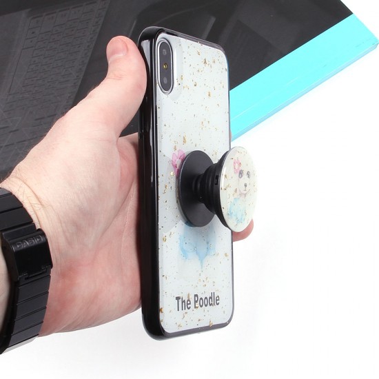 Чехол ТПУ с попсокетом для iPhone X/XS, арт.010898