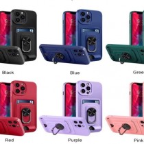 Чехол на iPhone 11 Pro с защитой камеры, магнитным держателем и подставкой, арт.013043