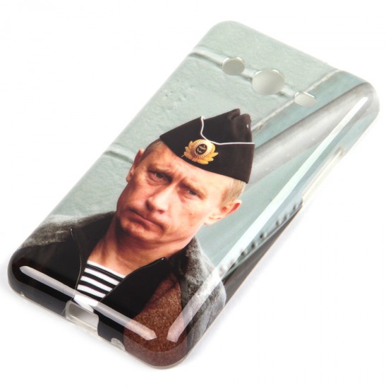 Чехол ТПУ Путин для Samsung G355H Galaxy Core 2 Duos, арт.008519