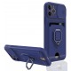 Чехол на iPhone 11 с защитой камеры, магнитным держателем и подставкой, арт.013036