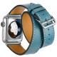 Ремешок из кожи двойной для Apple Watch 38/40мм, арт.011842