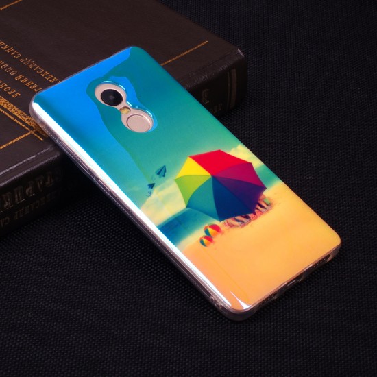 Панель ТПУ Blue Shine для Xiaomi Redmi Note 4/4X, арт.010441