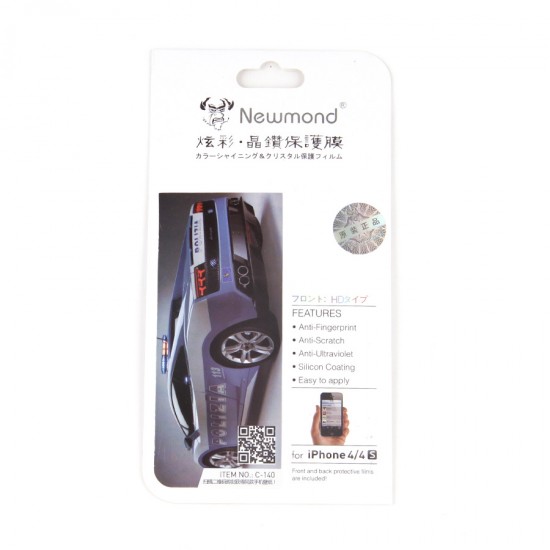 Декоративная пленка 2 в 1 для iPhone 4/4S, арт.C-140