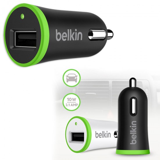Автомобильное зарядное устройство Belkin 2 в 1 для iPhone 5/6/6+ 2100 mAh, арт. 008725