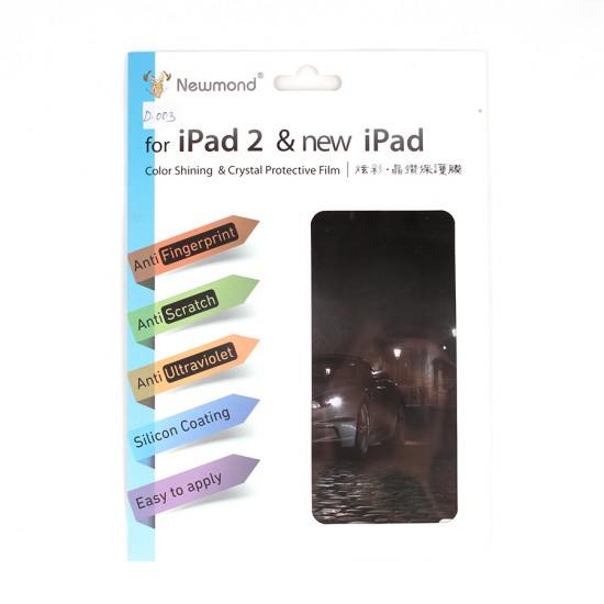 Декоративная пленка 2 в 1 для iPad 2/3/4, арт.D-003