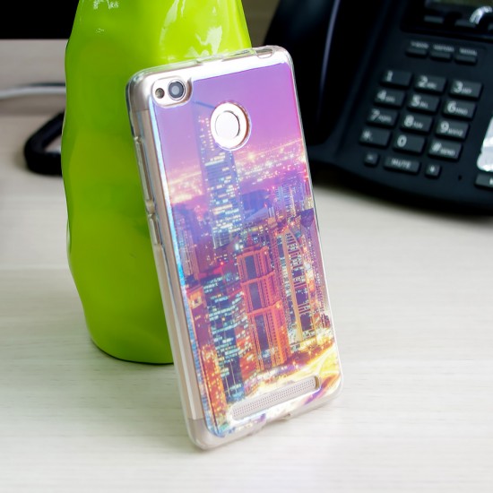 Панель ТПУ Blue Shine для Xiaomi Redmi 3S, арт.009563