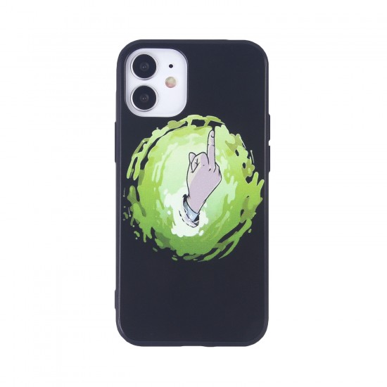 Чехол ТПУ Рик и Морти для iPhone 12 Mini, арт.012122