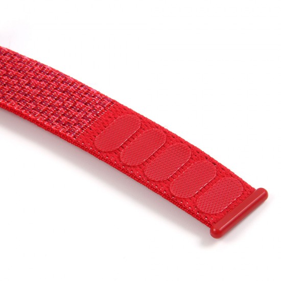 Ремешок Нейлоновый для Samsung Galaxy Watch 22мм Красный, арт.012248