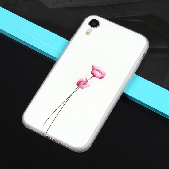 Чехол ТПУ с цветами для iPhone XR, арт.010774