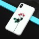 Чехол ТПУ с цветами для iPhone XS Max, арт.010776