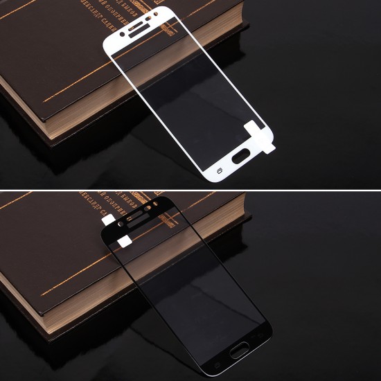 Защитное стекло для Samsung Galaxy J5 (2017) на полный экран в тех.упаковке, арт.009288