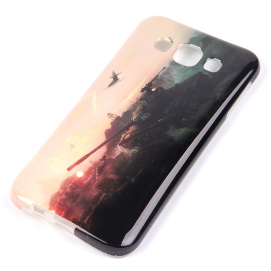 Чехол ТПУ World of Tanks для Samsung Galaxy E5, арт.008495   