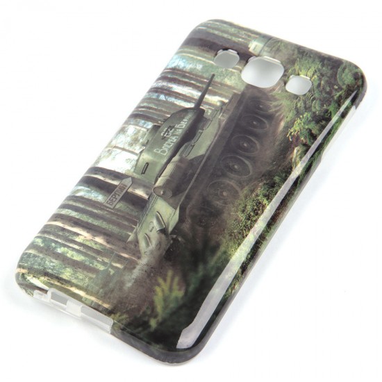 Чехол ТПУ World of Tanks для Samsung Galaxy E5, арт.008497
