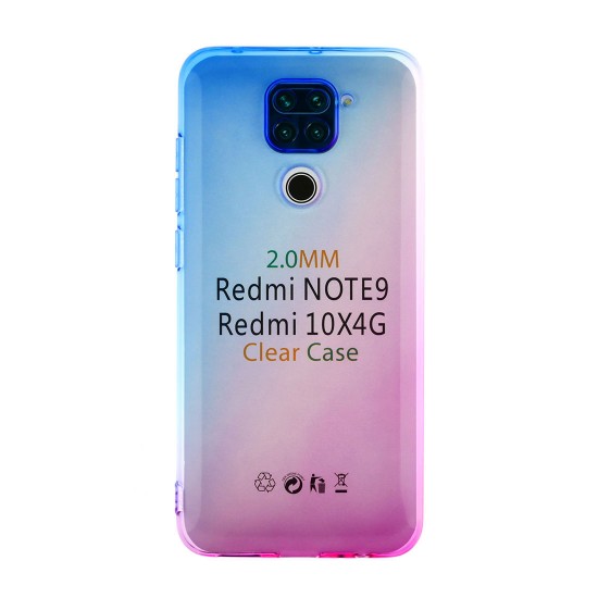 Чехол для Xiaomi Redmi Note 9 Градиент, ТПУ, арт.012964