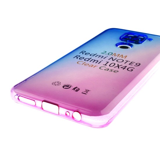 Чехол для Xiaomi Redmi Note 9 Градиент, ТПУ, арт.012964