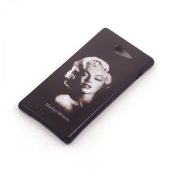 Панель ТПУ Hello для Sony Xperia M2, арт. 007870