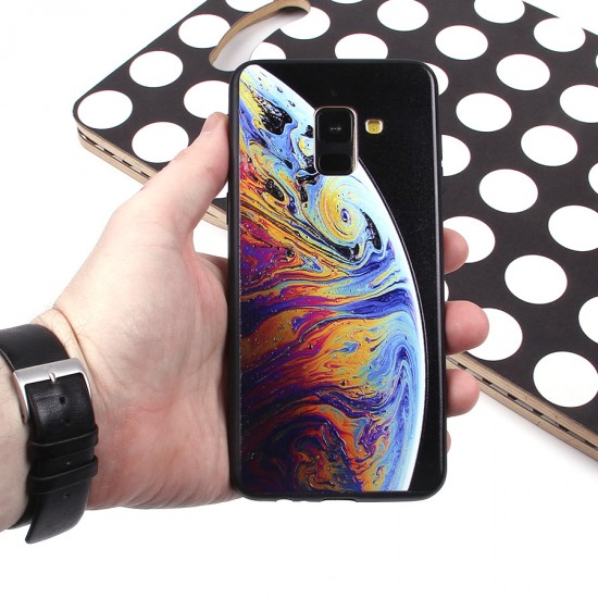 Чехол Планета для Samsung Galaxy A8 (2018), арт.010803