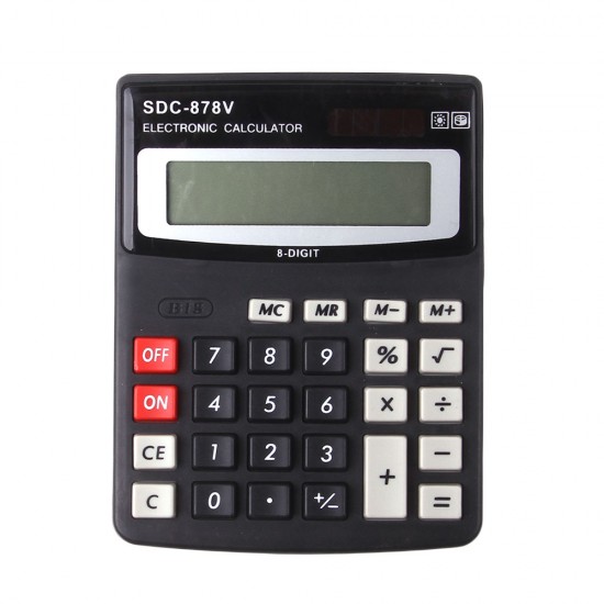 Калькулятор SDC-878V, 8-разрядный, настольный, арт.012077
