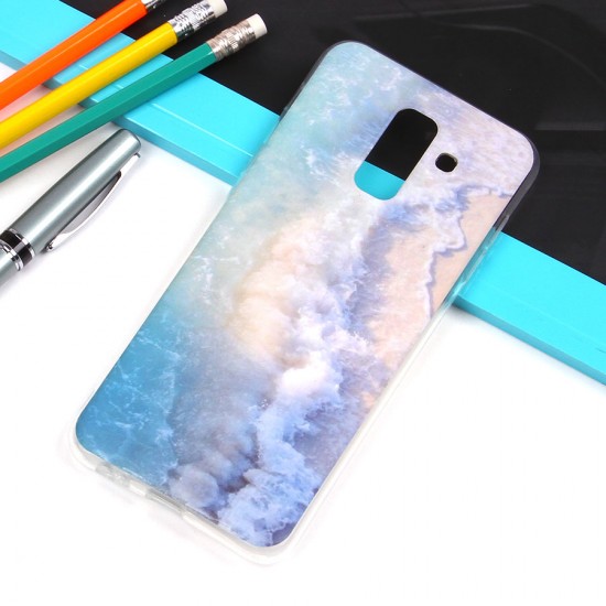 Матовый чехол для Samsung Galaxy A6+ (2018), арт.010738