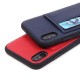 Чехол с карманом под пластиковые карты для iPhone X/XS, арт.010636